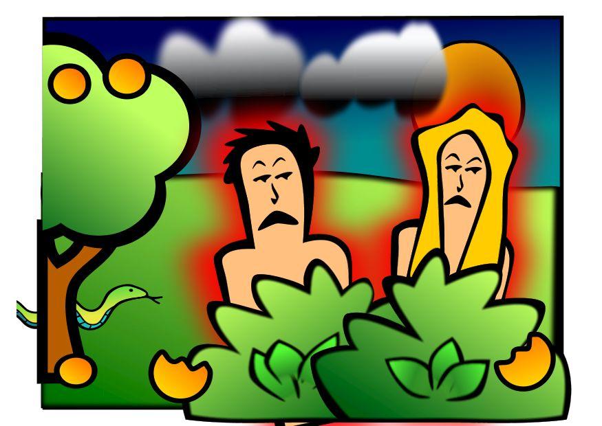 adA£o e eva - tristes imagem adA£o e eva - tristes