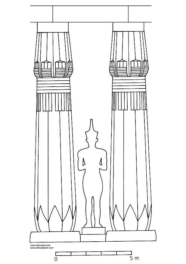 amenhotep iii Página para colorir amenhotep iii