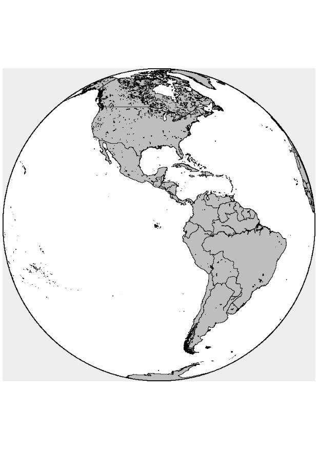 amA©rica do norte e do sul Página para colorir amA©rica do norte e do sul