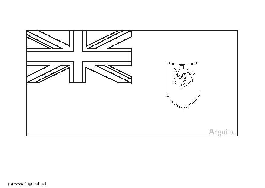 anguilla Página para colorir anguilla
