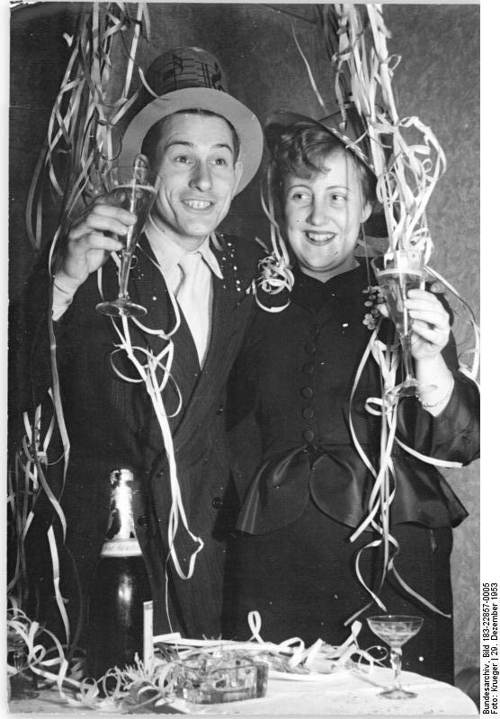 ano novo 1953 Foto ano novo 1953