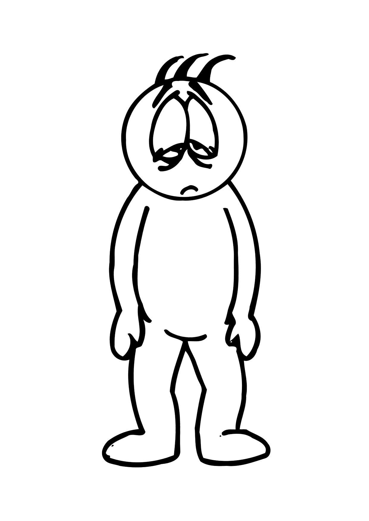 Página para colorir apA¡tico
