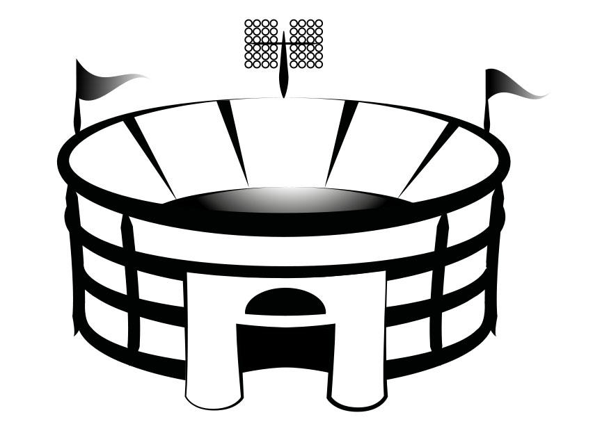 arena Página para colorir arena