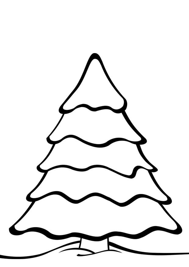 A¡rvore de natal Página para colorir A¡rvore de natal