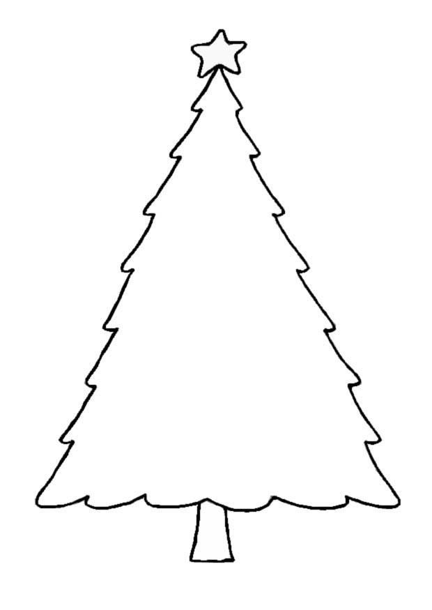 A¡rvore de natal Página para colorir A¡rvore de natal