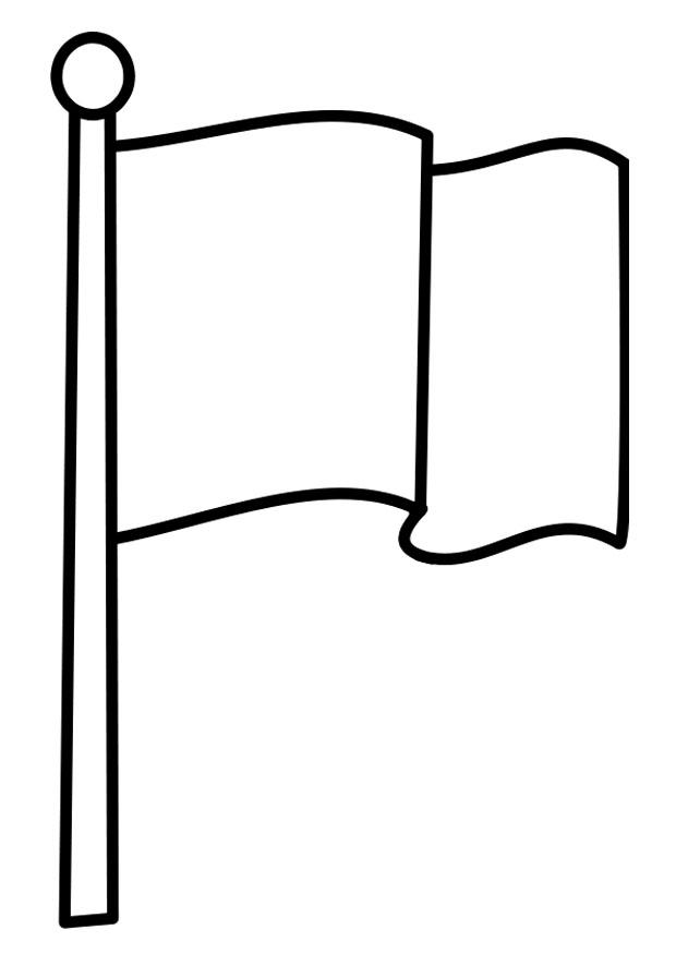 bandeira Página para colorir bandeira