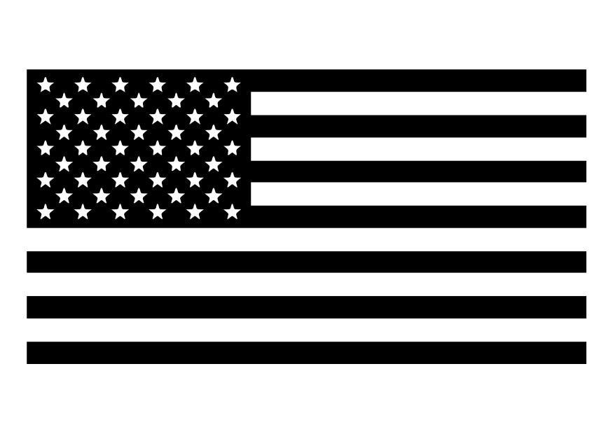 bandeira americana Página para colorir bandeira americana
