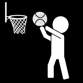 basquete Página para colorir basquete