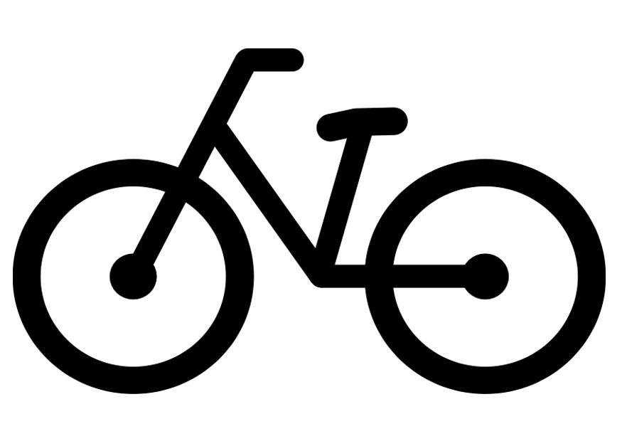 bicicleta Página para colorir bicicleta