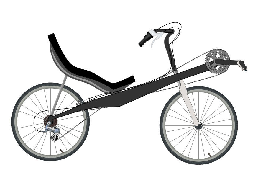 bicicleta reclinA¡vel Página para colorir bicicleta reclinA¡vel