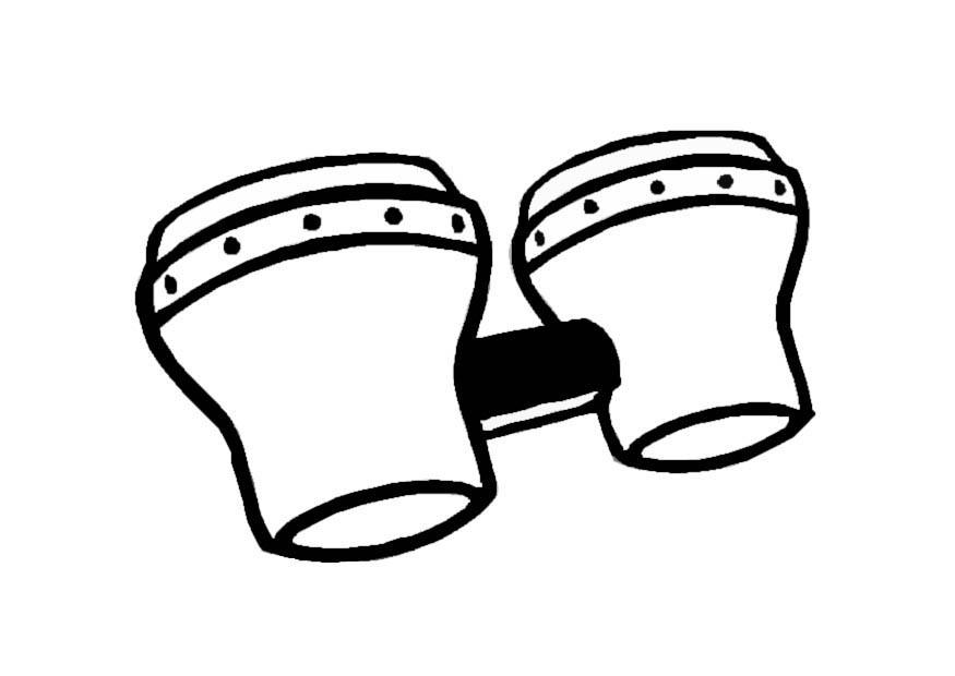 bongos Página para colorir bongos