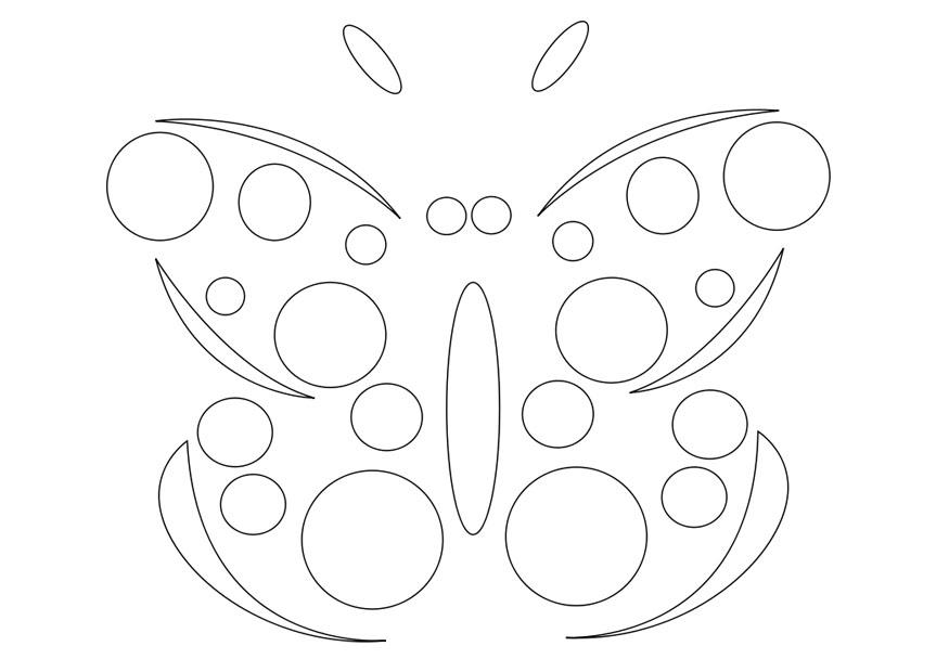 borboleta Página para colorir borboleta