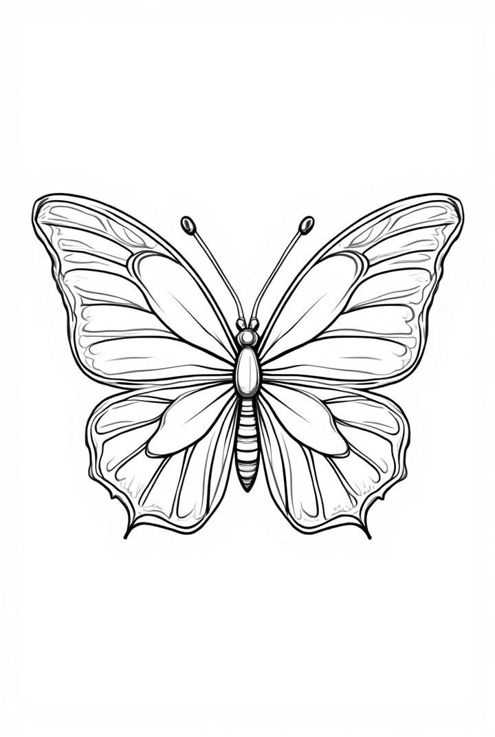 borboleta Página para colorir borboleta