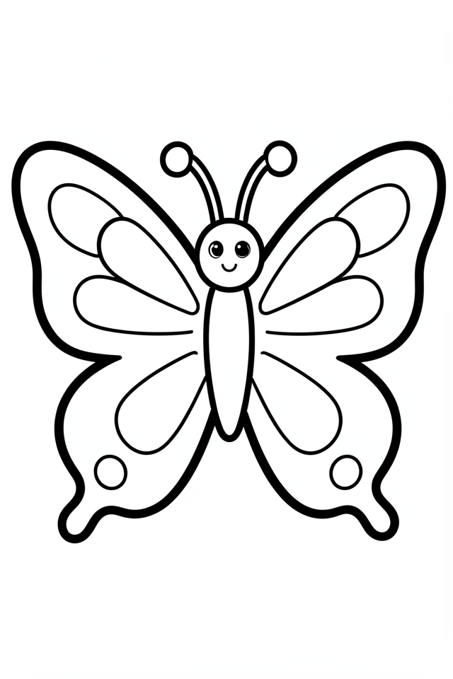 borboleta Página para colorir borboleta
