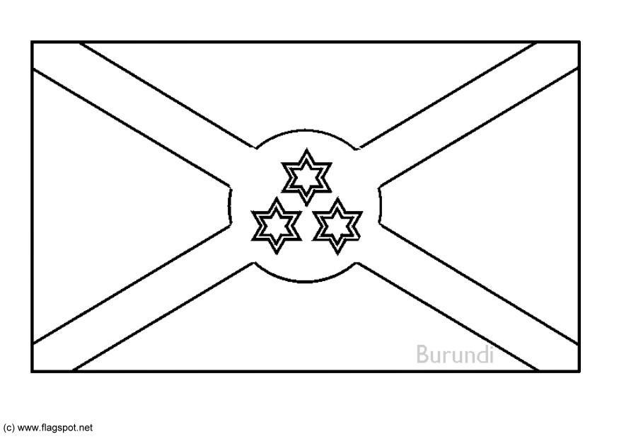 burundi Página para colorir burundi