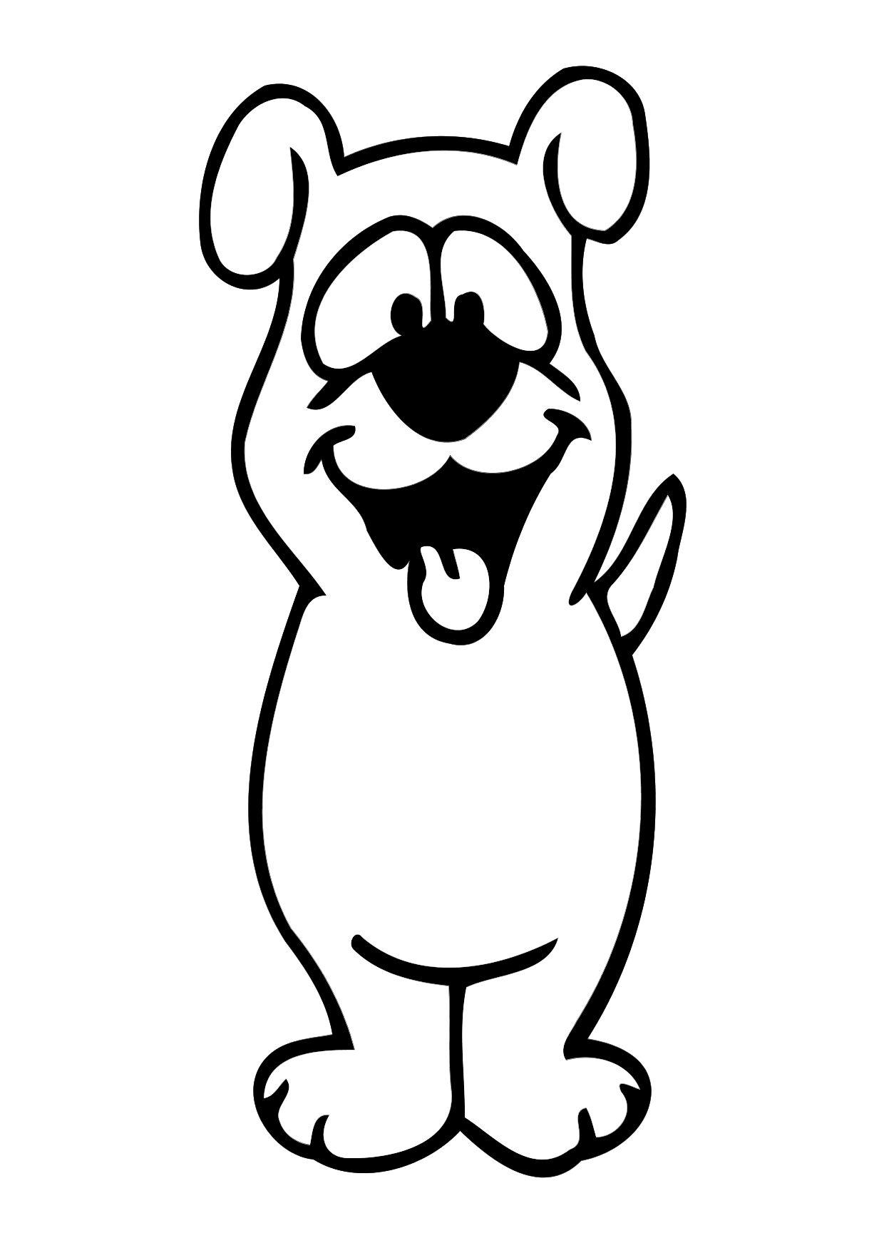 cachorro Página para colorir cachorro