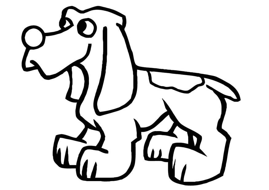 cachorro Página para colorir cachorro