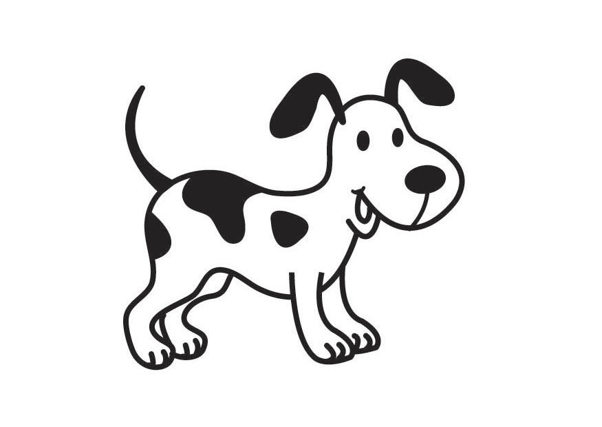 cachorro Página para colorir cachorro