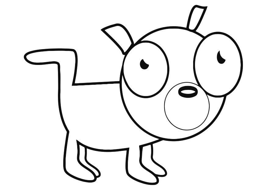 cachorro Página para colorir cachorro