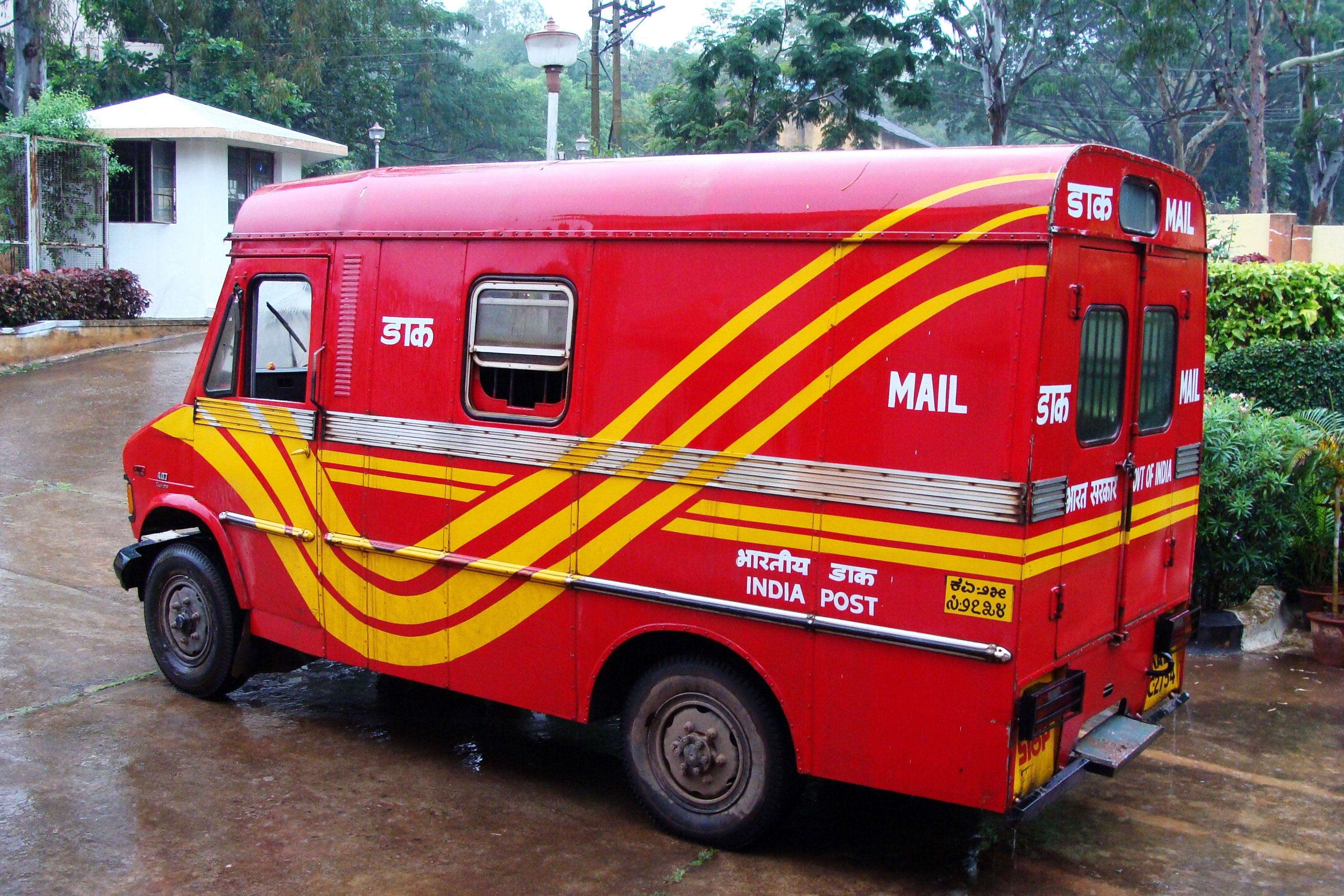 camionete do correio Foto camionete do correio