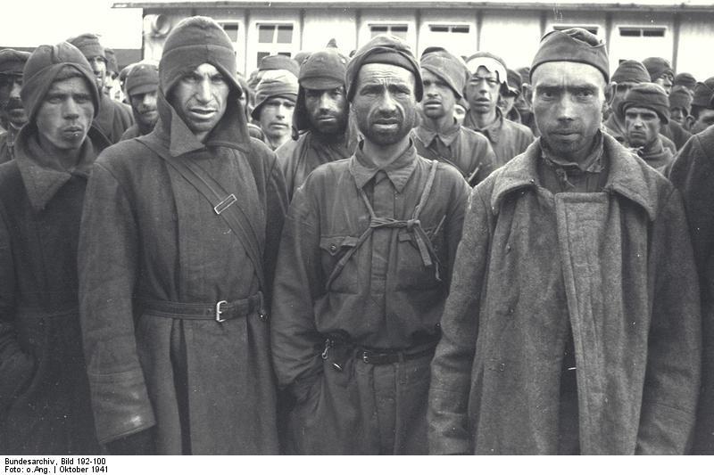 campo de concentraA§A£o de mauthausen - prisioneiros de guerra russos Foto campo de concentraA§A£o de mauthausen - prisioneiros de guerra russos