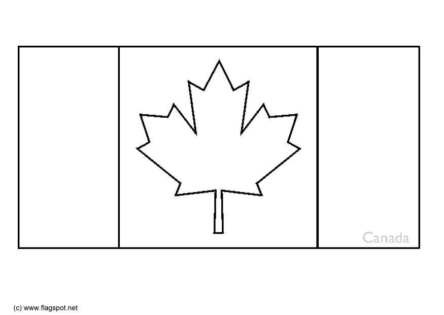 canadA¡ Página para colorir canadA¡