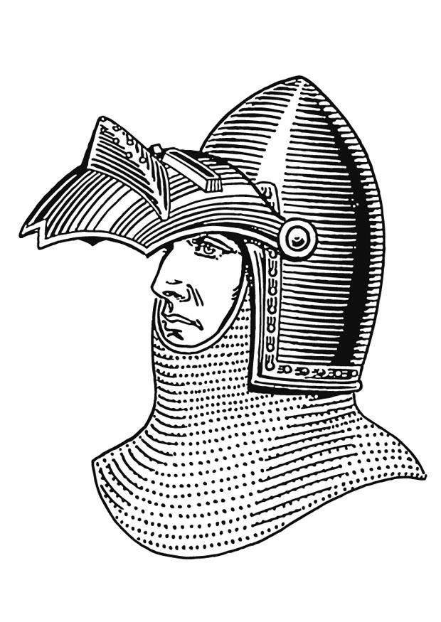 capacete com viseira Página para colorir capacete com viseira