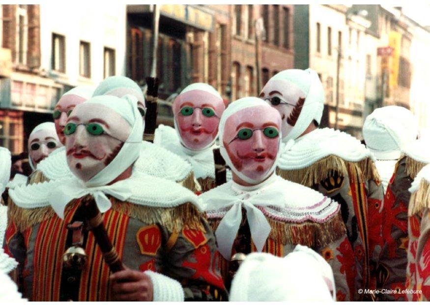 carnaval gilles de biche Foto carnaval gilles de biche