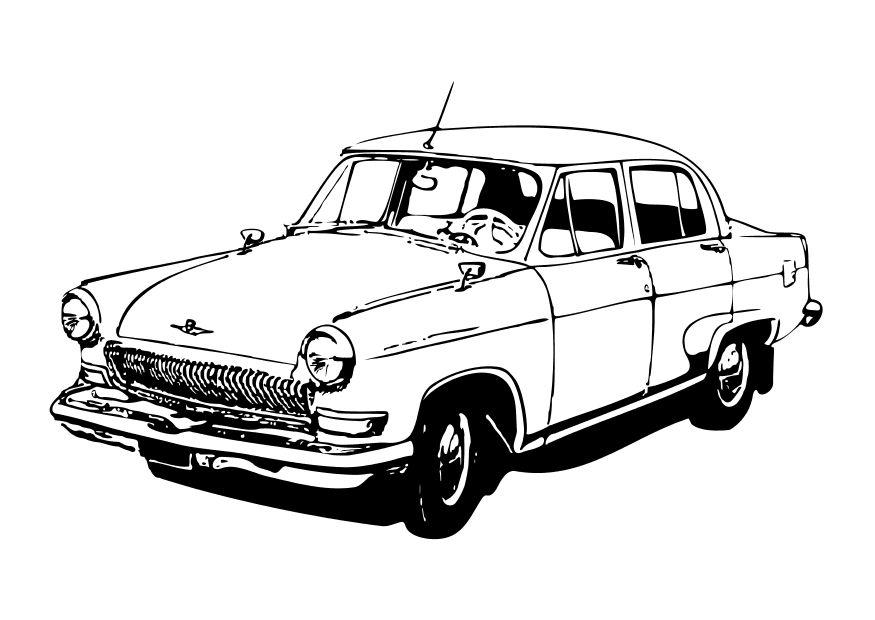 carro Página para colorir carro