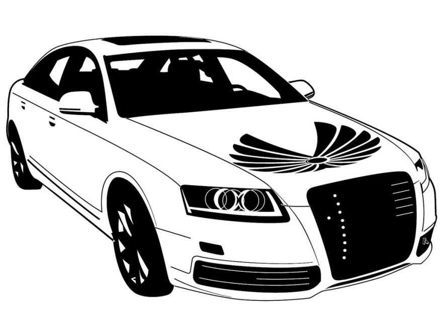 carro Página para colorir carro
