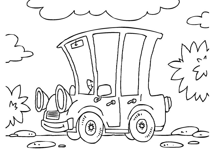 carro antigo Página para colorir carro antigo