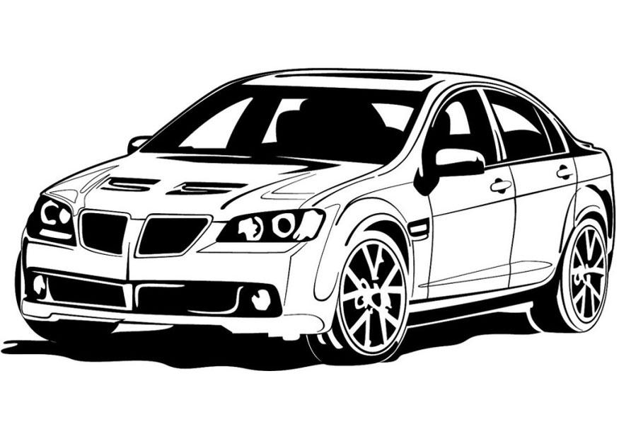 carro esporte Página para colorir carro esporte