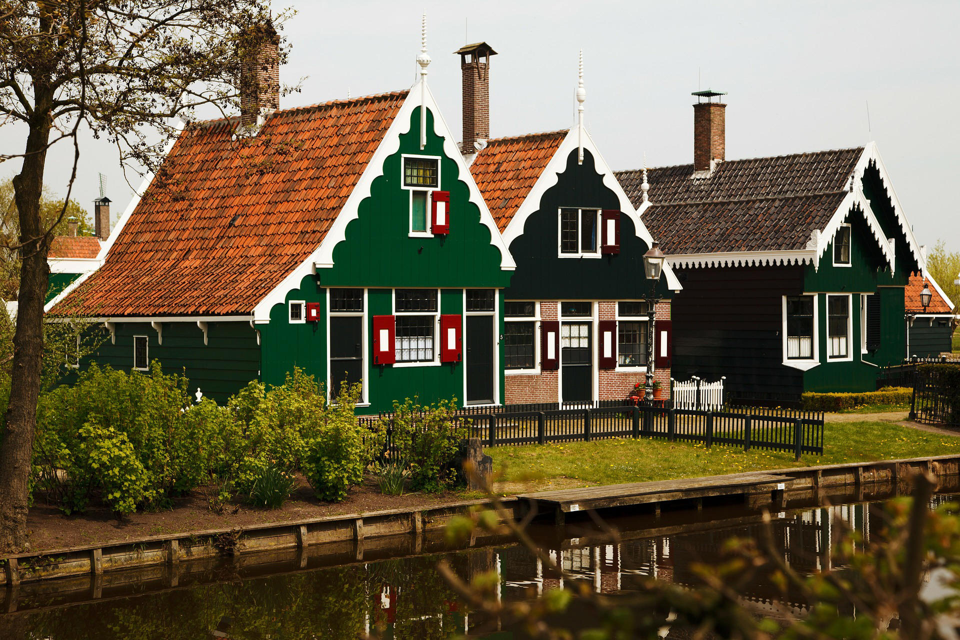casas Página para colorir casas