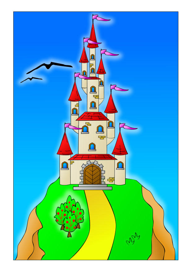 castelo de contos de fadas imagem castelo de contos de fadas