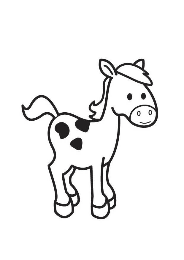 cavalo Página para colorir cavalo