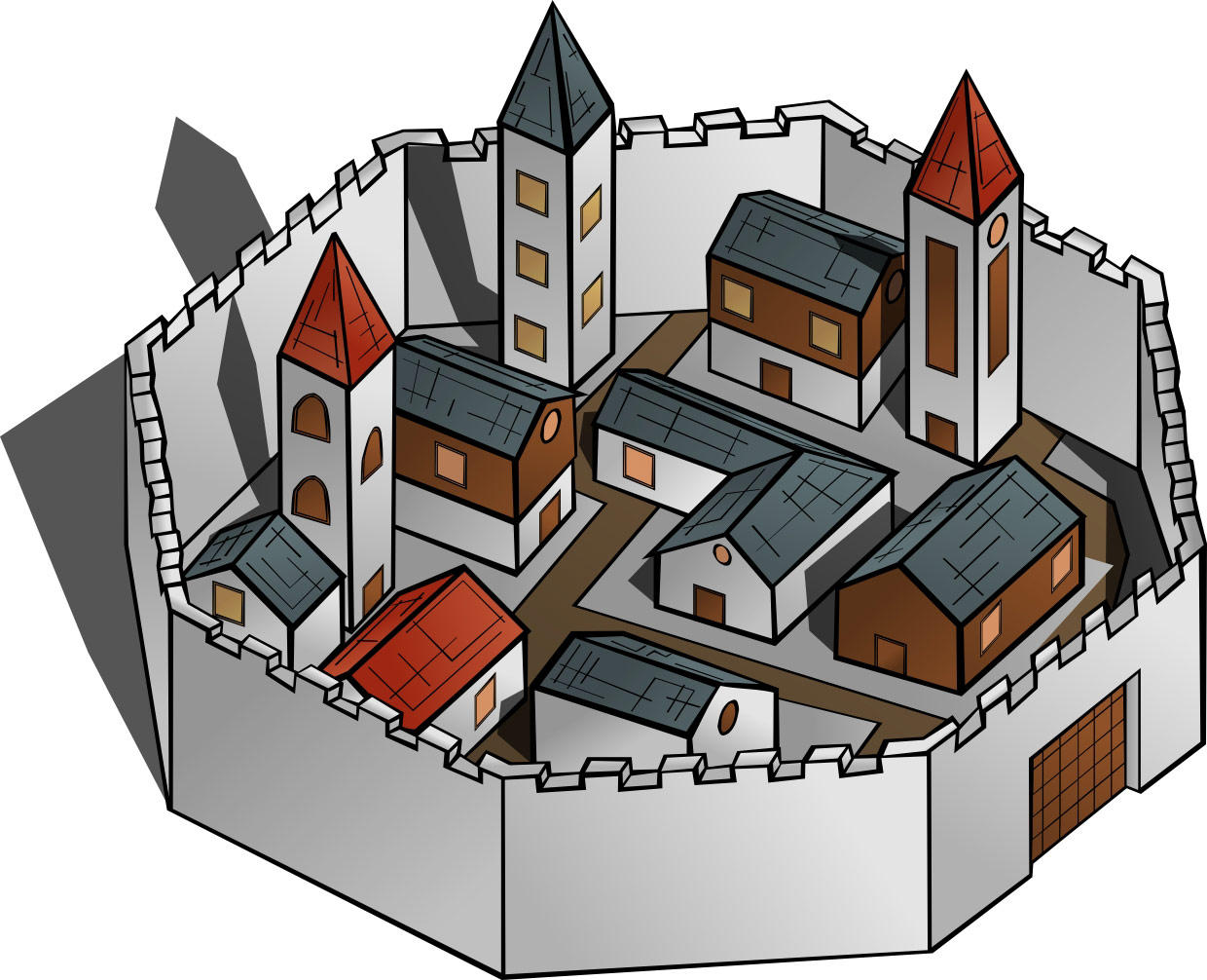 cidade murada imagem cidade murada