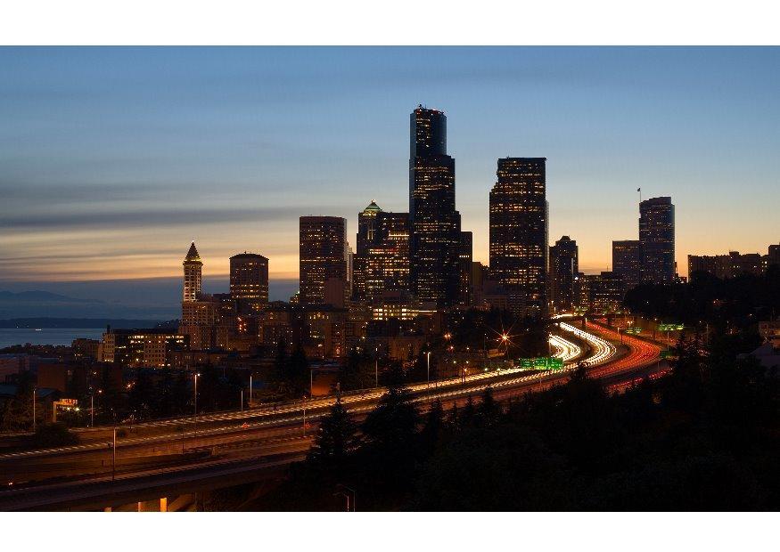 cidade - vista de seattle Foto cidade - vista de seattle