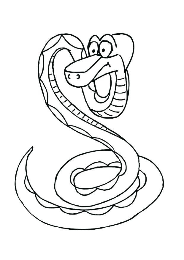 cobra Página para colorir cobra