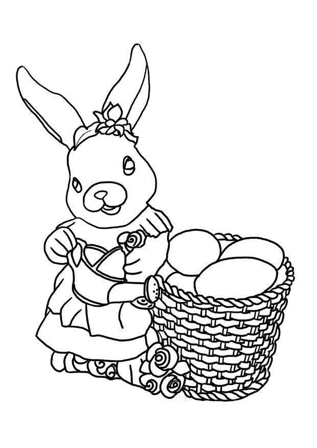 coelho da pA¡scoa Página para colorir coelho da pA¡scoa