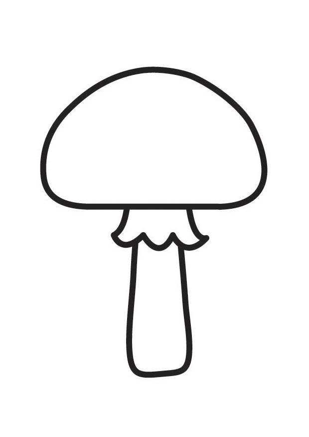 cogumelo Página para colorir cogumelo