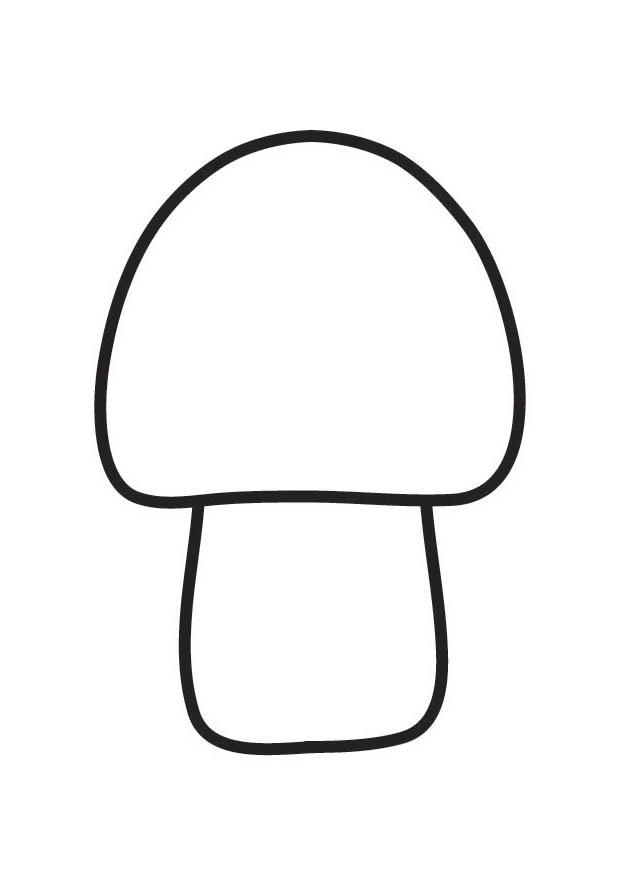 cogumelo Página para colorir cogumelo