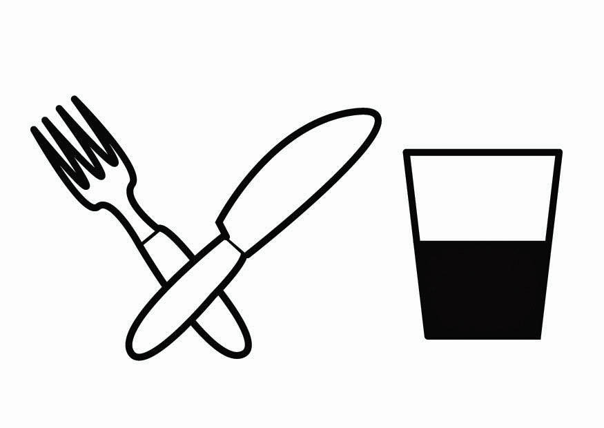 comer Página para colorir comer