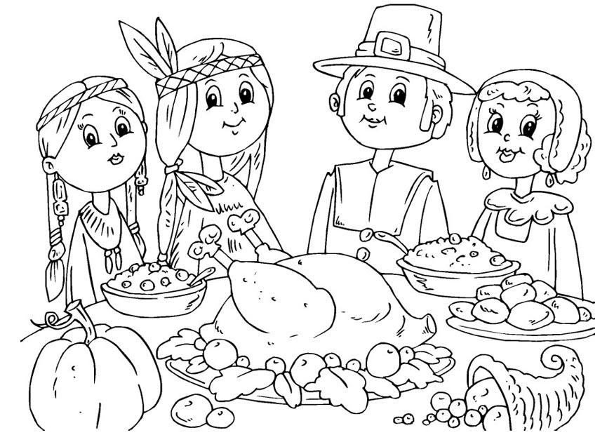 compartilhar o alimento Página para colorir compartilhar o alimento
