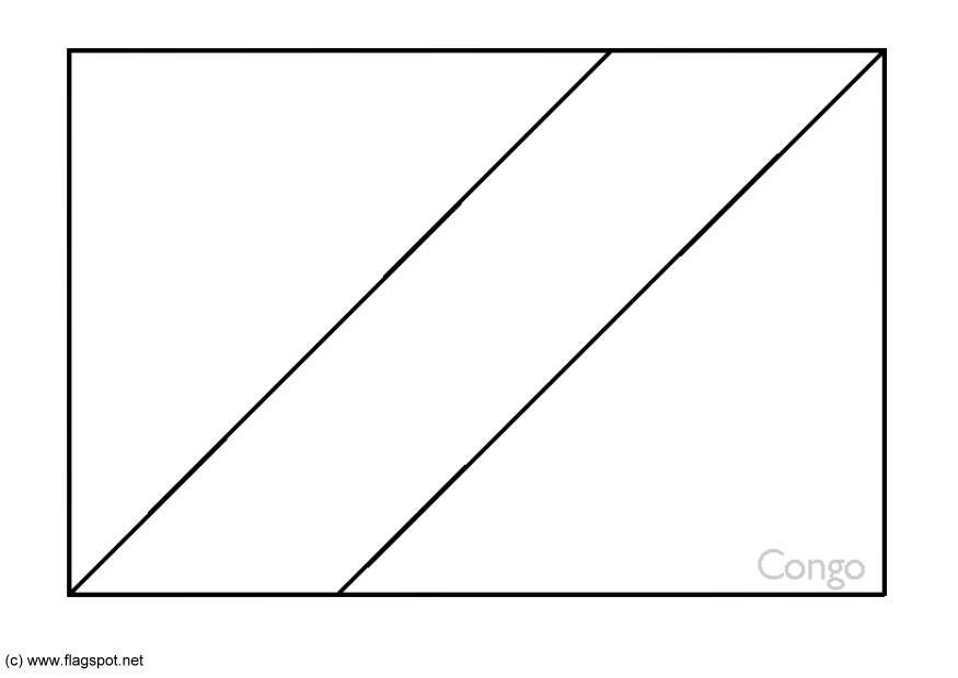 congo Página para colorir congo