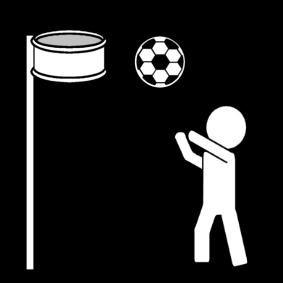 corfebol Página para colorir corfebol