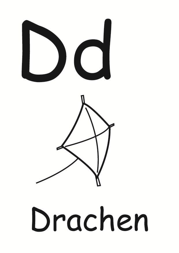 d Página para colorir d