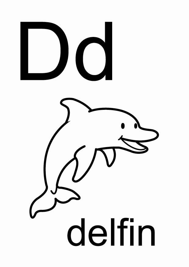 d Página para colorir d