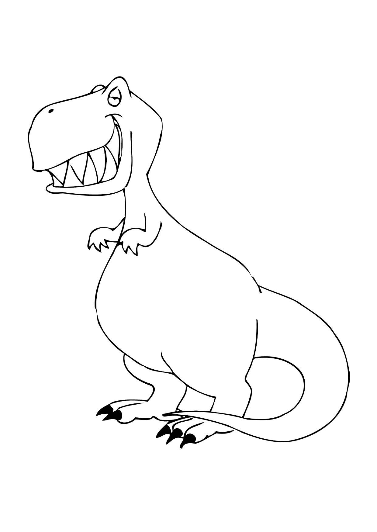 dinossauro Página para colorir dinossauro