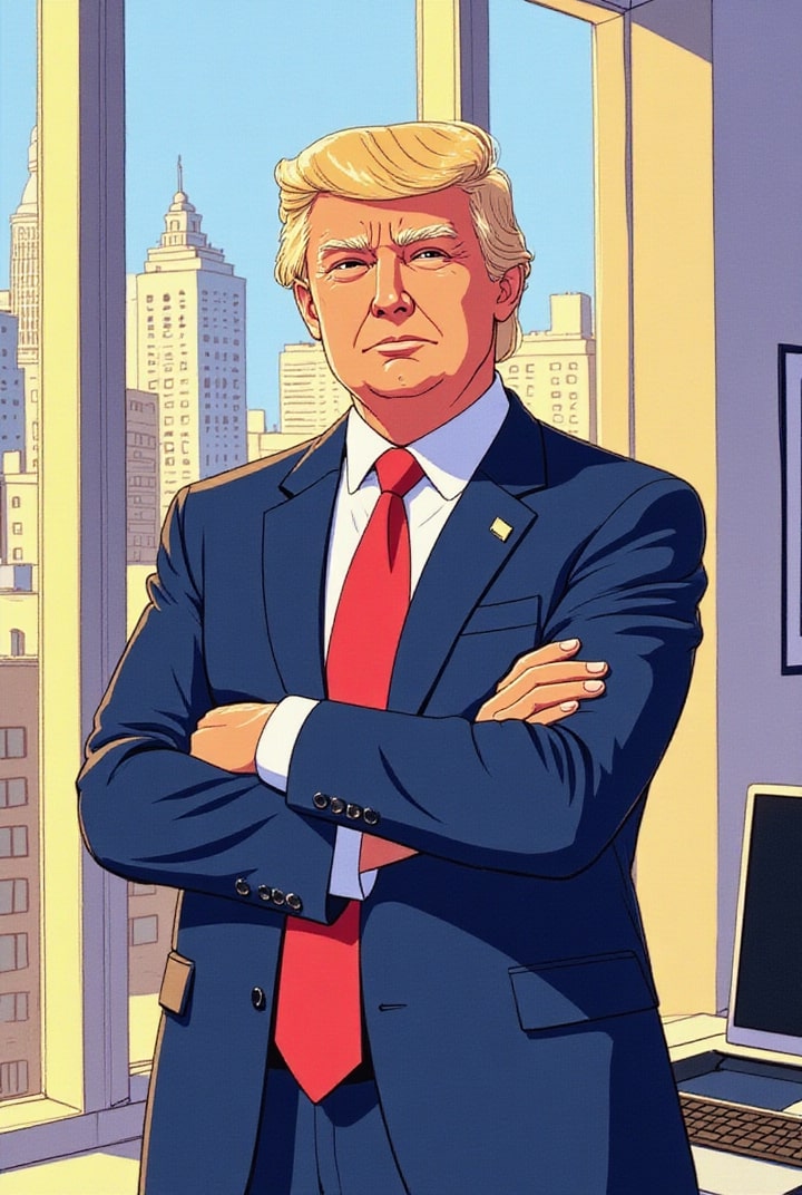 imagem donald trump como empresA¡rio
