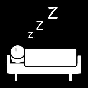 dormir Página para colorir dormir